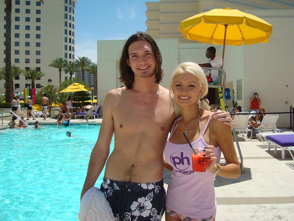 Holly Madison of hollysworld at Planet Hollywood at the World's Largest Pool Party