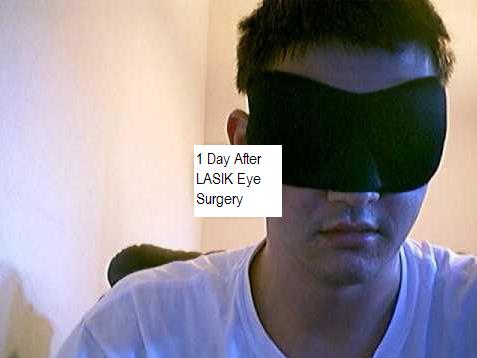 Before and After LASIK PRK Eye Surgery Profile